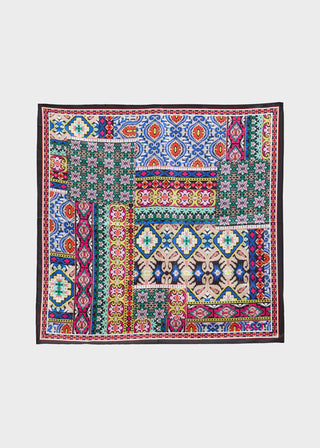 Foulard in seta fantasia Nalì