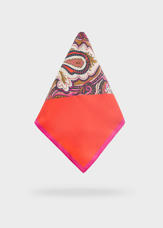 Foulard seta stampa Nalì