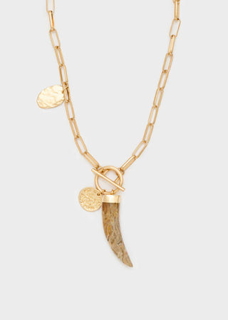 RORY NECKLACE WITH STONE PENDANT