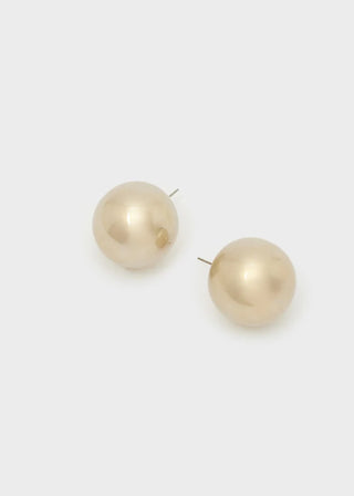 ORECCHINI PERLE BIG CHAMPAGNE