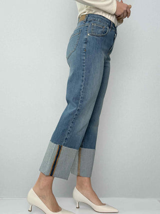 Jeans ribalta alta Susy Mix
