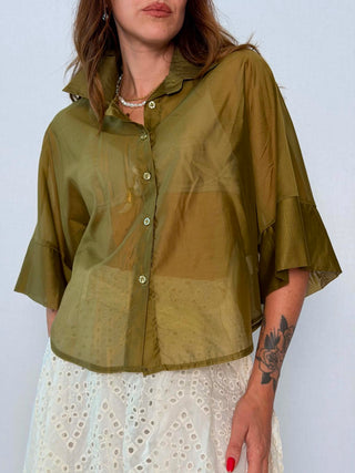 Camicia Rimini Verde Olio