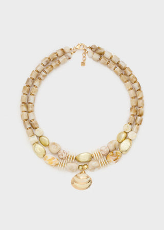 COLLANA MULTIFILO CONCHIGLIA
