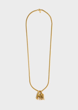COLLANA PENDENTE TIGRE BIG ACC.INO. ORO