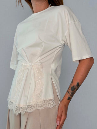 T-Shirt pizzo 56227