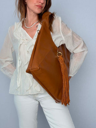 Terry leather bag