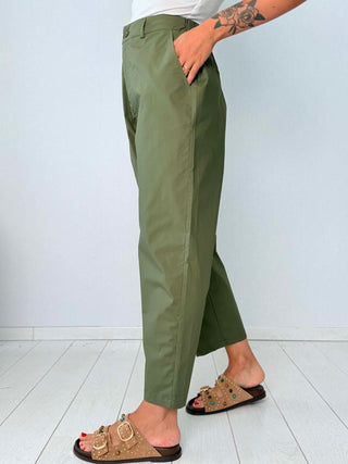 Pantalone Novara Verde Militare