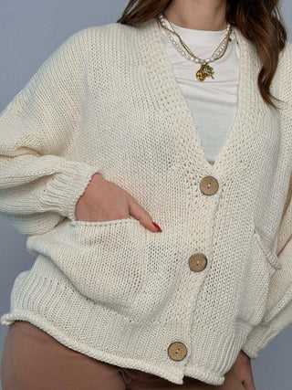 Cardigan bottoni Haveone