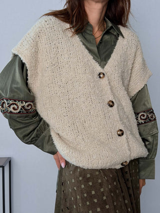 Gilet bouclè - Susy Star