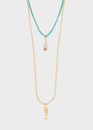 COLLANA ARIEL DOPPIO FILO