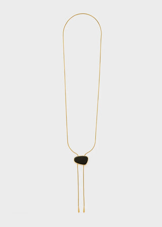 COLLANA CON PIETRA REGOLABILE ORO