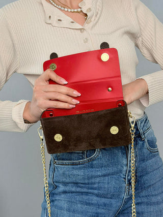 Borsa camoscio Baggy