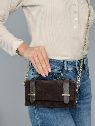 Borsa camoscio Baggy