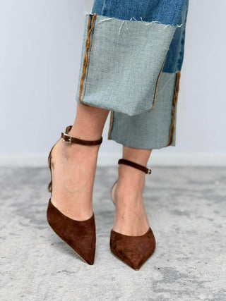 Décolleté Camoscio