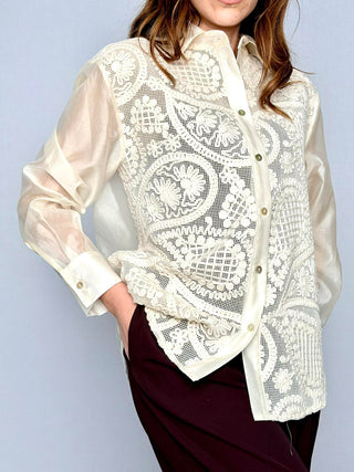 Camicia ricamo - Tensione In