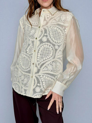 Camicia ricamo - Tensione In