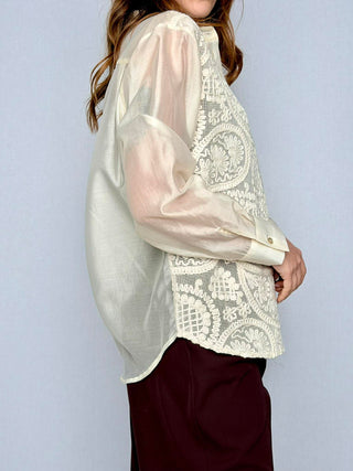 Camicia ricamo - Tensione In