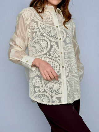 Camicia ricamo - Tensione In