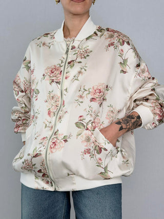 Bomber stampa fiori - Susy Mix