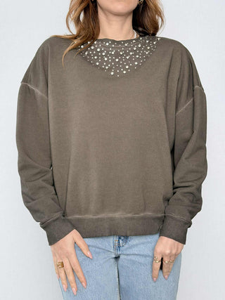 Felpa con applicazioni HaveOne