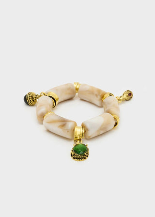BRACCIALE KYE RESINA CON PENDENTI