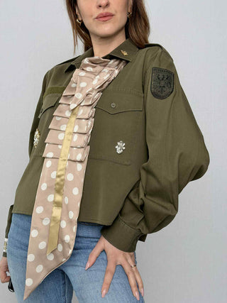 Camicia con foulard Susy Mix