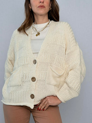 Cardigan with raised bands Haveone