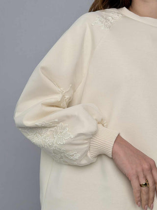 Felpa con pizzo HaveOne