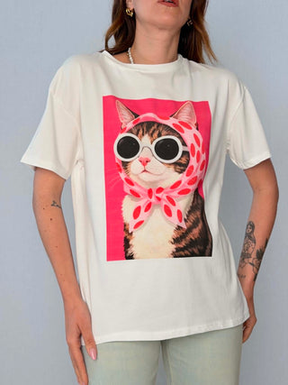 T-Shirt Gatto