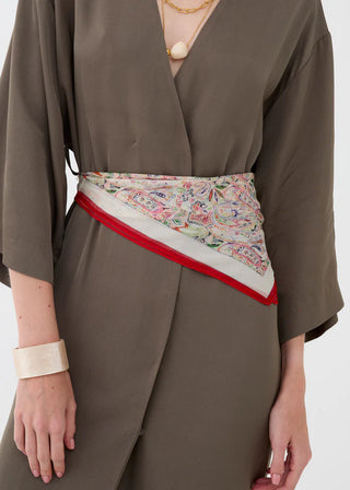 Nalì patterned scarf