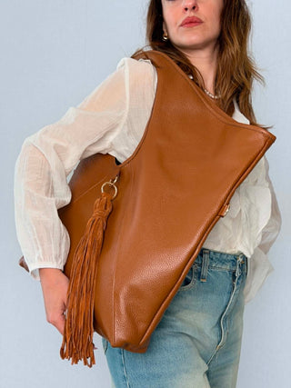Borsa pelle Terry