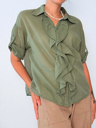 Camicia Creta Verde