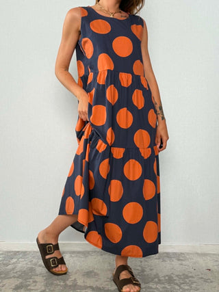 Abito cotone Pois Bologna
