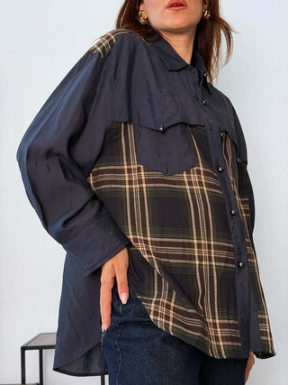Camicia over Toronto Blu