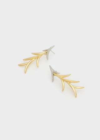 Nalì twig drop earrings