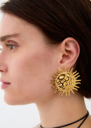 Orecchini sun martellati Nalì