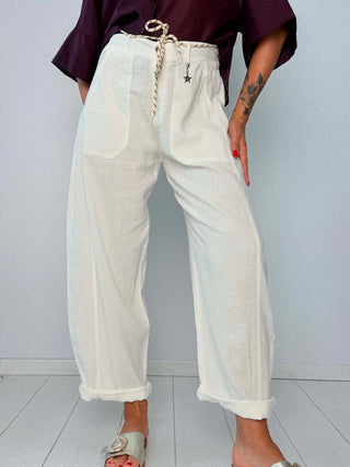 Pantalone Stellina Latte - Susy Mix