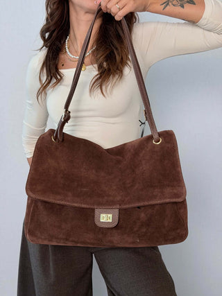 Borsa Amanda Marrone