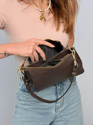 Carola leather bag