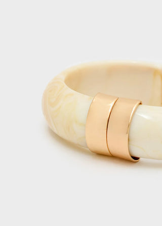 BRACCIALE MICHI DETTAGLIO ORO RESINA