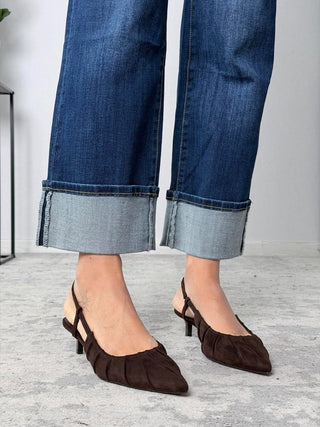 SlingBack ecocamoscio moro - Susy Mix
