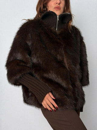 Bomber ecopelliccia Rignano Moro