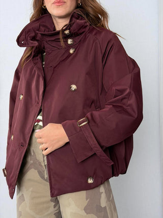 Bomber imbottito Tropea Bordeaux