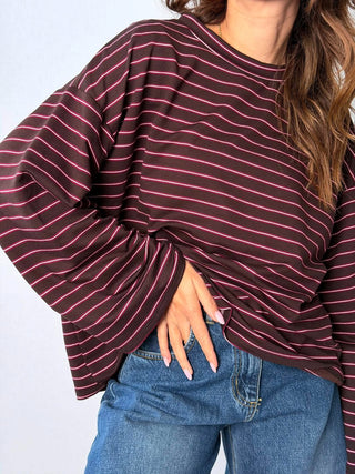 Maglia riga moro