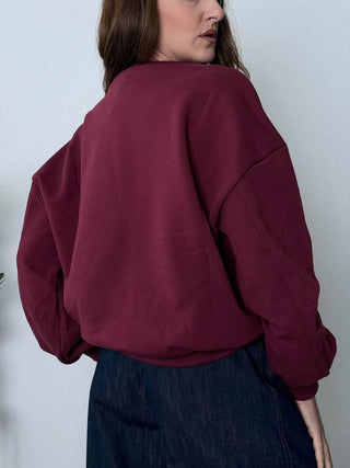 Felpa Brooklin Bordeaux - Susy Mix