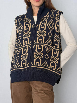 Gilet Mountain Blu