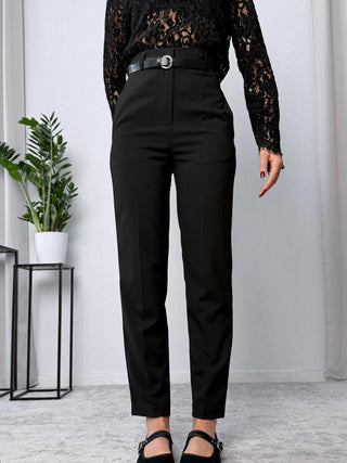 Pantalone slim nero - HaveOne