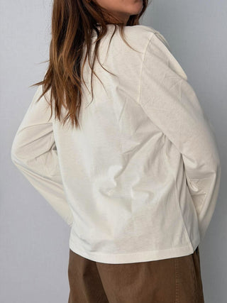 T-shirt manica a calla latte - Susy Mix