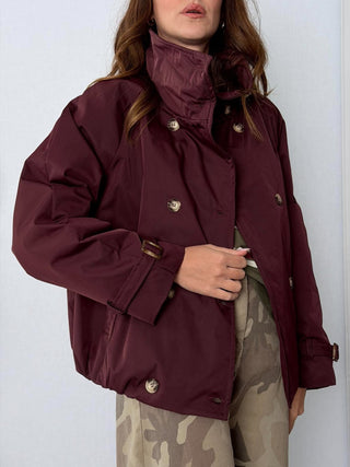 Bomber imbottito Tropea Bordeaux
