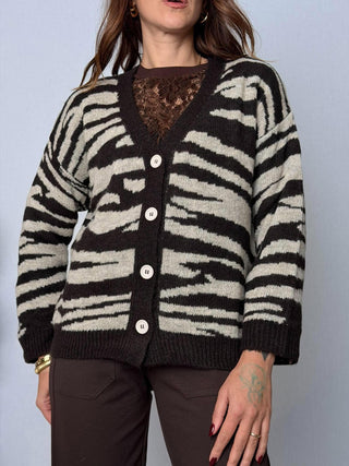 Cardigan zebra Moro - Susy Mix